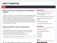 Tablet Screenshot of andytson.com